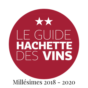 2 étoiles Guide Hachette pour le vin de Pauillac La Rose Pourpre
